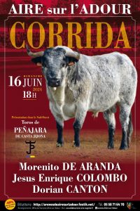 Aire sur I´Adour define el cartel de su corrida de toros