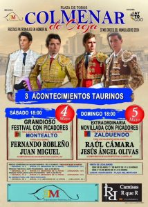 Tres festejos taurinos en Colmenar de Oreja