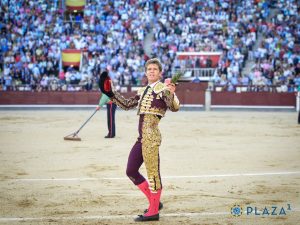 Tarde de mucho contenido y oreja para Borja Jiménez en Madrid