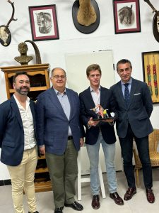 Borja Jiménez, premiado por la afición de Zafra