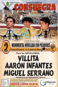 Novillada con picadores en Consuegra