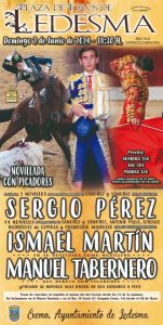 Ledesma presenta el cartel de la novillada del Corpus