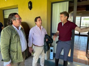 Pablo Hermoso de Mendoza promociona su vuelta a Cáceres