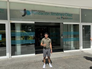 Isaac Fonseca recibe el alta hospitalaria