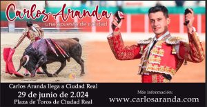 Carlos Aranda llega a Ciudad Real el 29 de junio