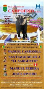 Campofrío programa una corrida mixta benéfica para el 27 de julio