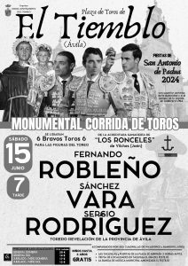 El Tiemblo remata el cartel de su corrida de toros