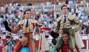 Doble puerta grande en Zamora