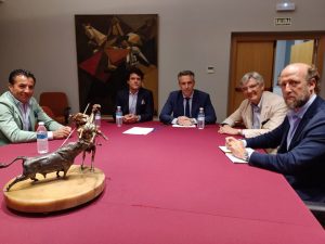 Reunión entre la Comunidad de Madrid y la Fundación Toro de Lidia