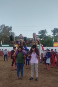 Puerta grande de Manuel Carbonell y El Sargento en Campofrío