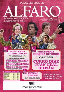 Corrida de toros y novillada picada en Alfaro