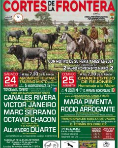 Dos interesantes espectáculos taurinos en Cortes de la Frontera