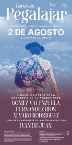 Pegalajar celebrará una novillada mixta el 2 de agosto