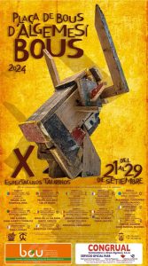 Carteles para la Feria de Novilladas de Algemesí