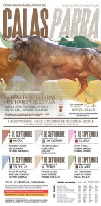 Seis novilladas en la Feria del Arroz de Calasparra