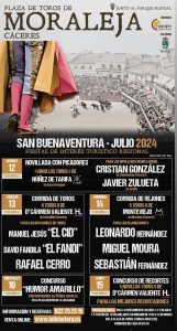 Carteles para las Fiestas de San Buenaventura en Moraleja