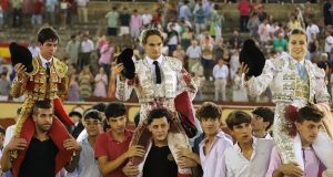 Jaime Padilla, Olga Casado y Jorge Hurtado abren la Puerta Grande en El Puerto