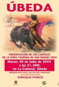 Presentación de la Feria Taurina de San Miguel de Úbeda