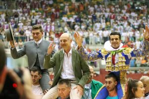 Emilio de Justo indulta a 'Vendijoso', de Juan Pedro Domecq, en Burgos