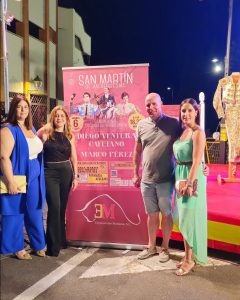 Diego Ventura, Cayetano y Marco Pérez, cartel para San Martín de Valdeiglesias