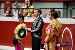 Pablo Hermoso, en su despedida, y Marco Pérez puntúan en San Sebastián