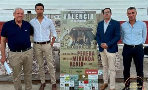 Toros La Merced presenta en Valencia de Alcántara una lujosa alternativa de Kevin de Luis