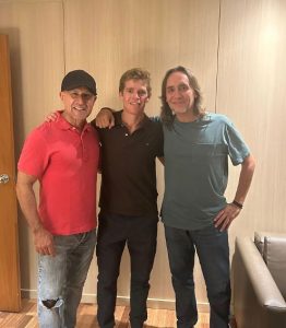 El brindis de Borja Jiménez a Vicente Amigo en La Malagueta