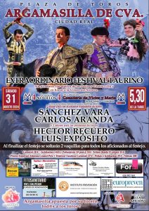 Argamasilla de Calatrava programa un festival taurino para el 31 de agosto
