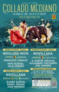 Carteles de la Feria de Novilladas de Collado Mediano