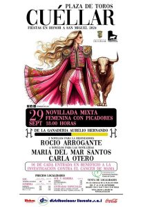 Cuéllar remata el cartel de la novillada en honor a San Miguel