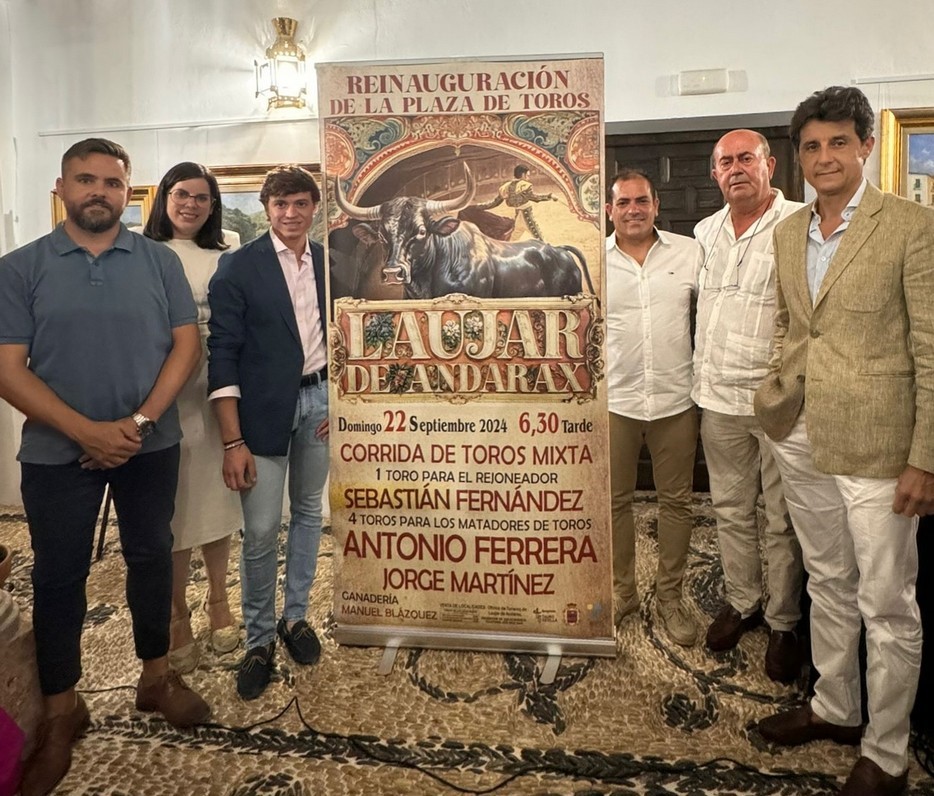 Presentada la reinauguración de la plaza de toros de Laujar de Andarax
