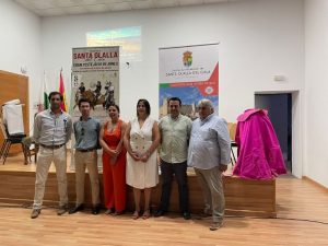 Festejo de rejones en Santa Olalla del Cala