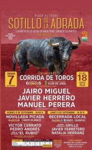 Tres festejos taurinos componen la Feria de Sotillo de la Adrada
