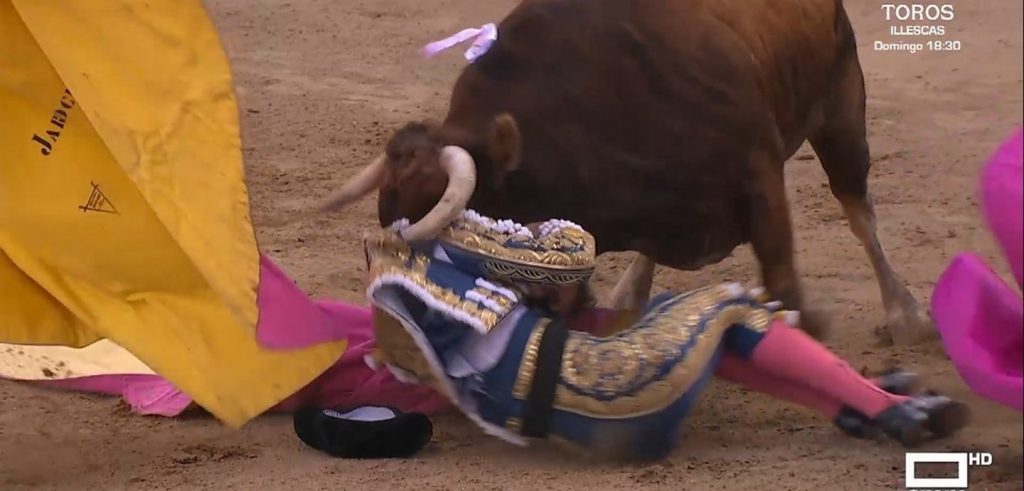 Víctor Hernández, herido en Sacedón