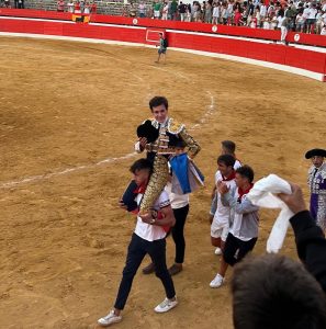 Puerta grande de Fabio Jiménez en Alfaro