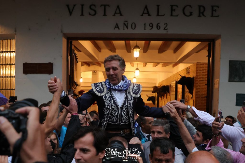 Puerta grande en su despedida de Bilbao de Pablo Hermoso de Mendoza