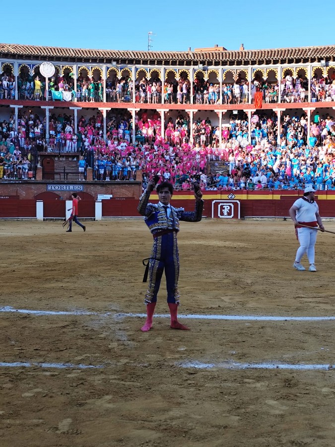 Triunfo con sangre de Luis David en Calatayud
