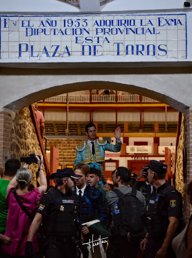 A hombros Daniel Luque en Ciudad Real