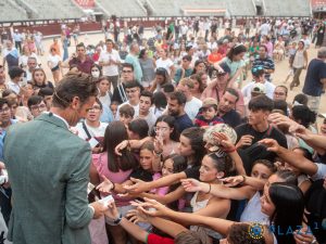 Más de un millar de personas con Martín Burgos en Las Ventas