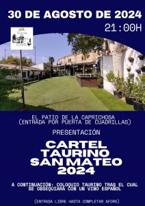 Este viernes 30 de agosto se presentará el cartel de Talavera de la Reina