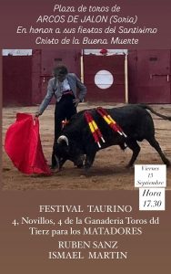 Festival taurino en Arcos de Jalón