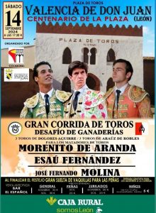 Desafío ganadero para el centenario de la plaza de toros de Valencia de Don Juan