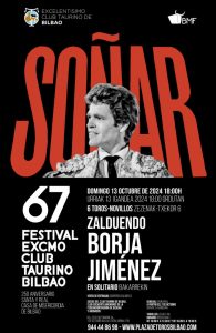 Borja Jiménez, en solitario en el festival taurino de Bilbao