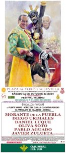 El festival del 12 de octubre en Sevilla ya tiene ganaderías