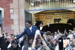 Doble puerta grande en la corrida de rejones de Salamanca