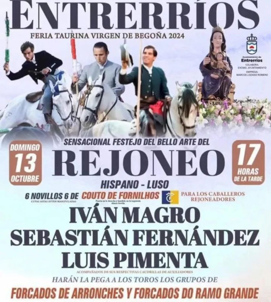 Festejo de rejones hispano-luso en Entrerríos