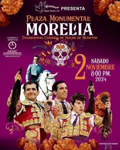 Gran cartel para el 2 de noviembre en Morelia