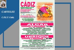 Tentaderos públicos de las Escuelas Taurinas de Cádiz