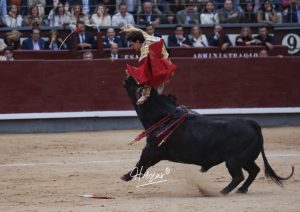 Cornada a Roca Rey en Madrid