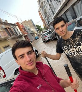 La solidaridad de Nek Romero con los afectados por la DANA